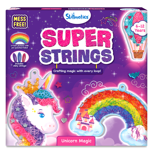 Super Strings Unicorn Magic Mess Free Art for Kids