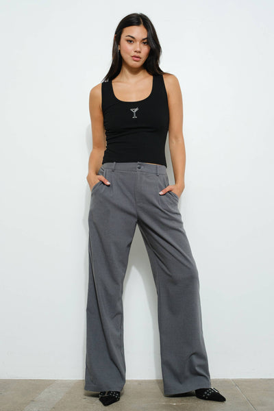 MARTINI  TANK EMBROIDERED