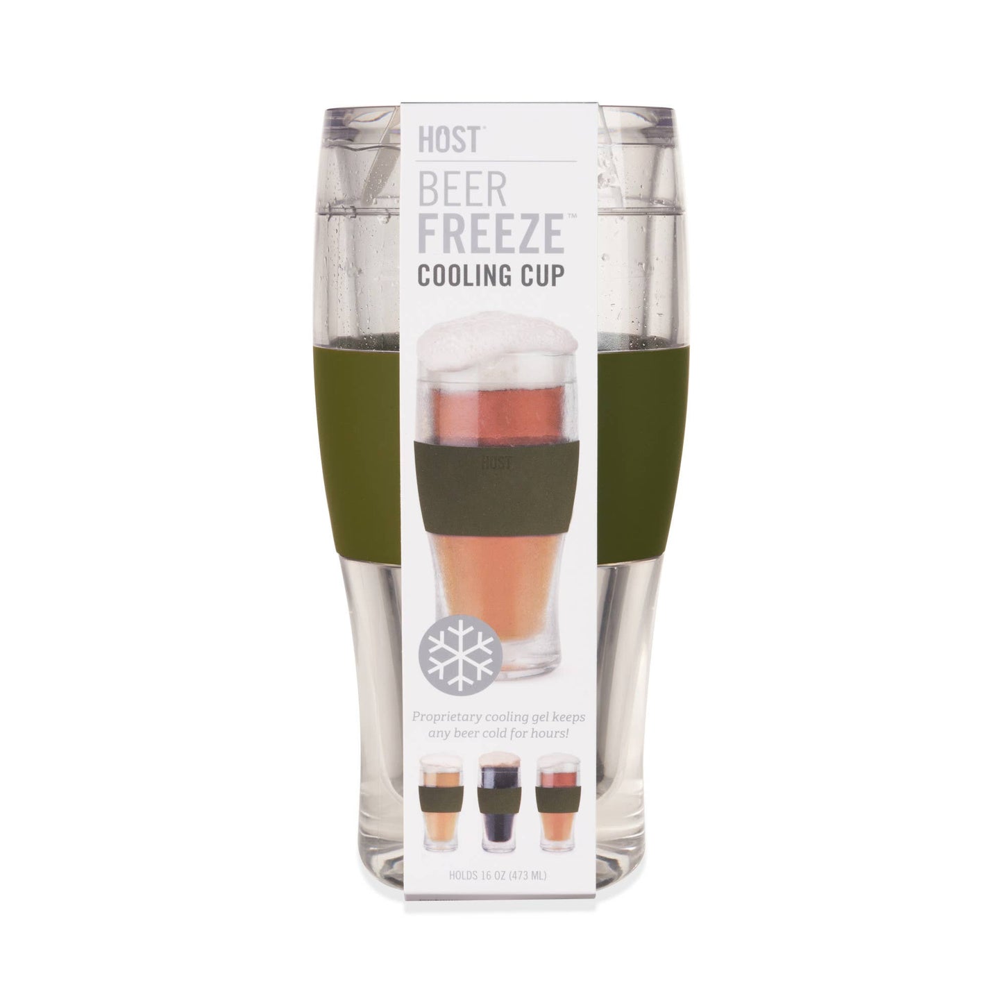 Beer FREEZE Cooling Cup in Collegiate Color