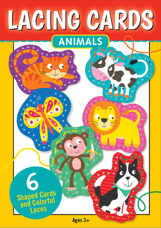 Animals Lacing Cards