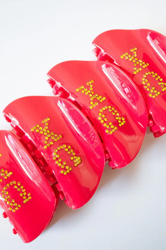 Chi Omega That Girl Sorority Hair Claw Clip