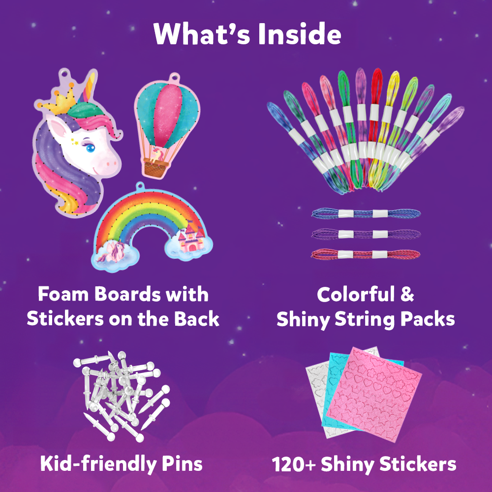 Super Strings Unicorn Magic Mess Free Art for Kids