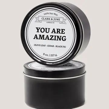 Clark & June Tin Candles