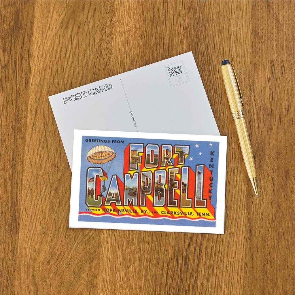 Postcard TN-213 Greetings from Fort Campbell, Kentucky