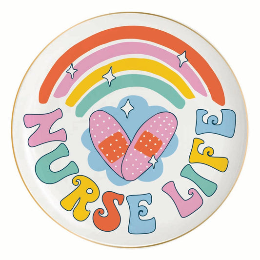 Ceramic Trinket Tray | Nurse Life Trinket Dish