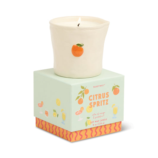 BISTRO ORANGE WHITE CERAMIC - CITRUS SPRITZ