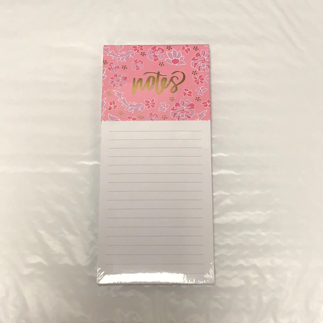 Magnetick Notepad Notes Riviera Blossoms