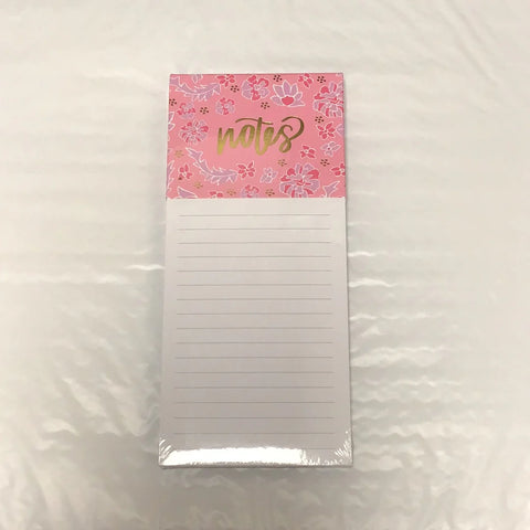 Magnetick Notepad Notes Riviera Blossoms