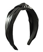 Black Knotted Headband