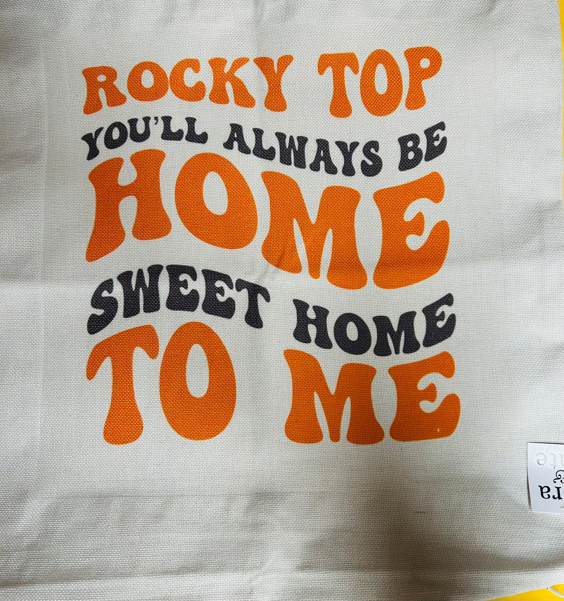 Rocky Top Home Pillow