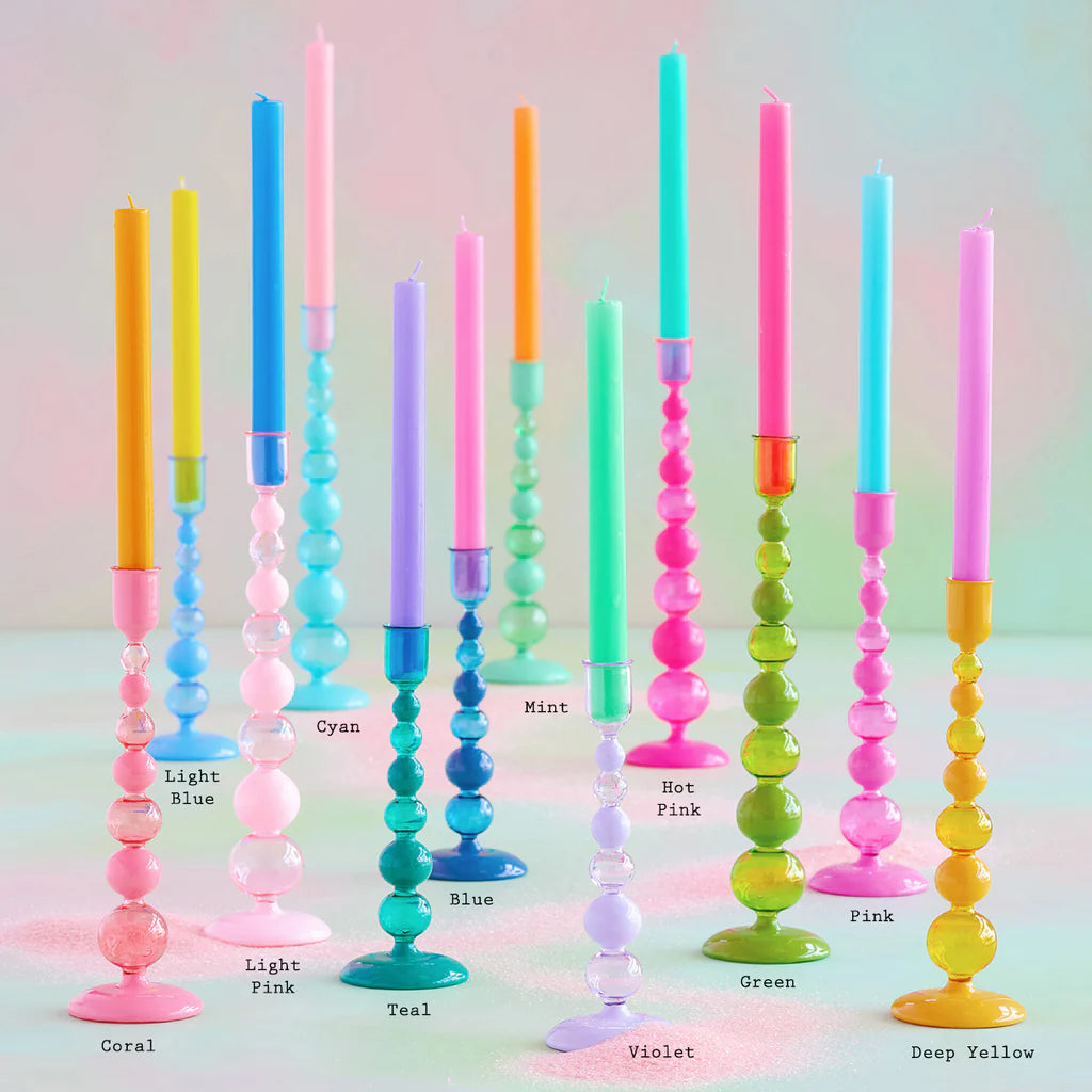 Glitterville Finial Candle Holder