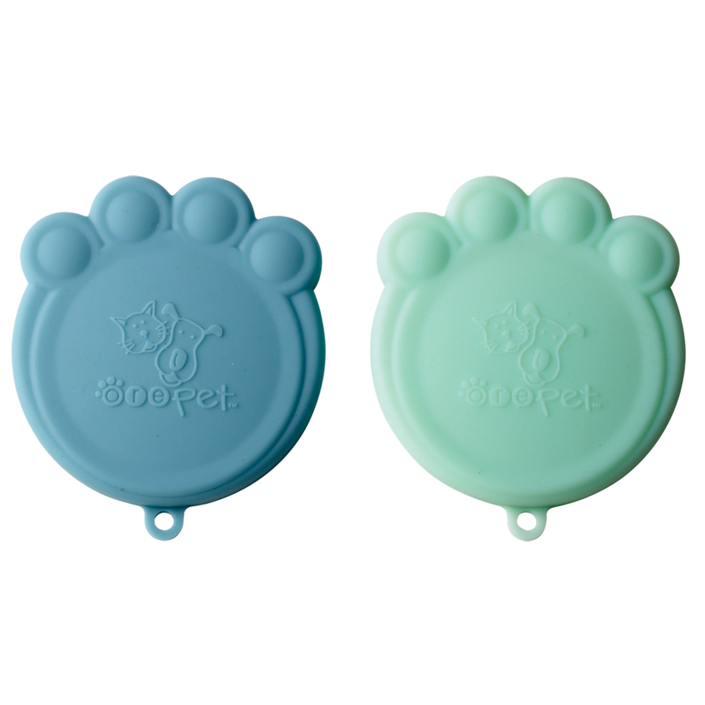 Speckle & Spot by Ore' Originals Pet Can Cover, Jade/Dusty Blue, 2 count