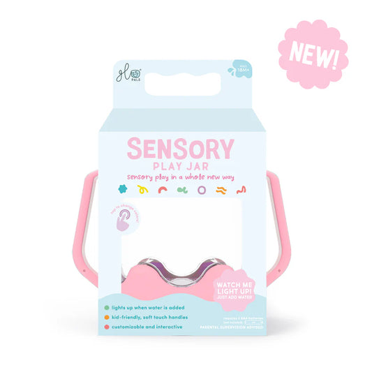 Bubblegum Pink Sensory Play Jar