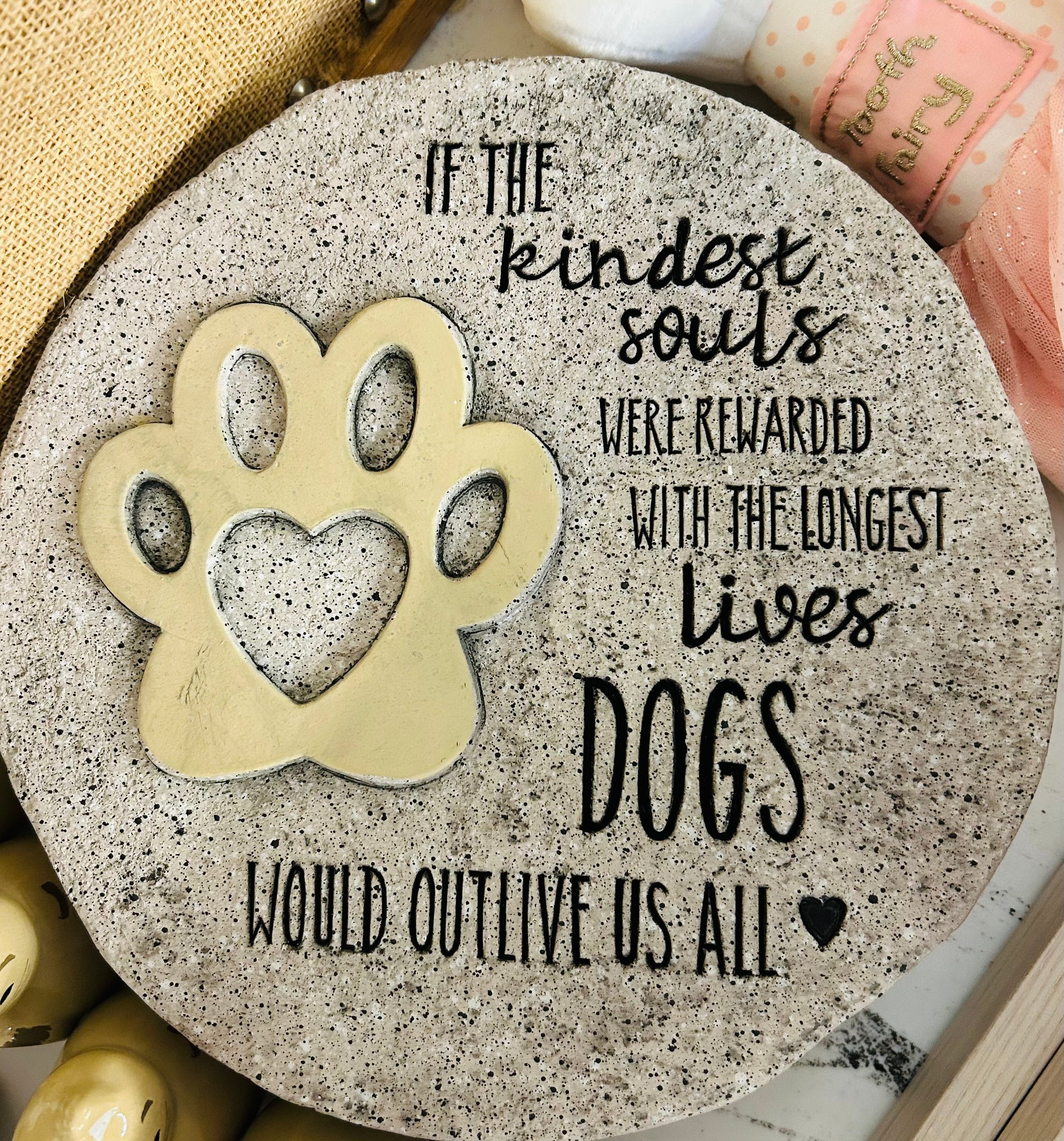 Stepping Stone / Wall Plaque, Dog or Cat