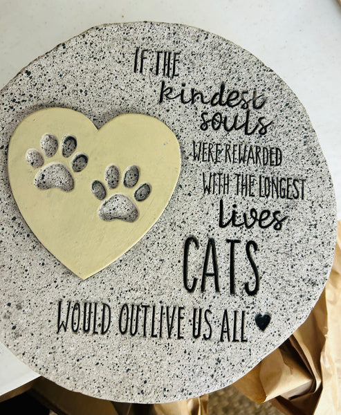 Stepping Stone / Wall Plaque, Dog or Cat