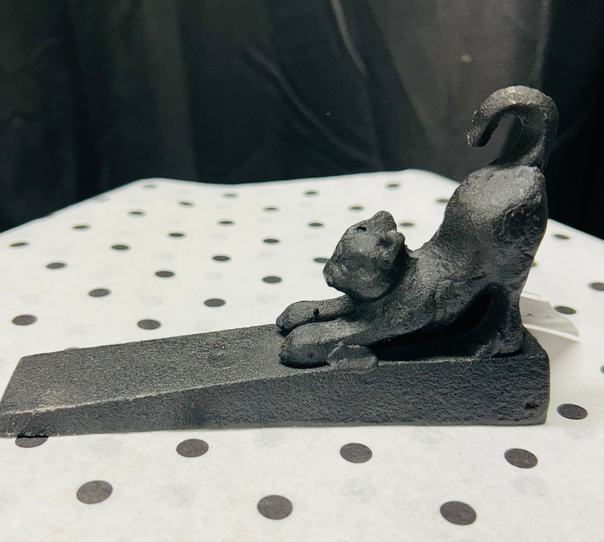 Cast iron Cat Door Stopper