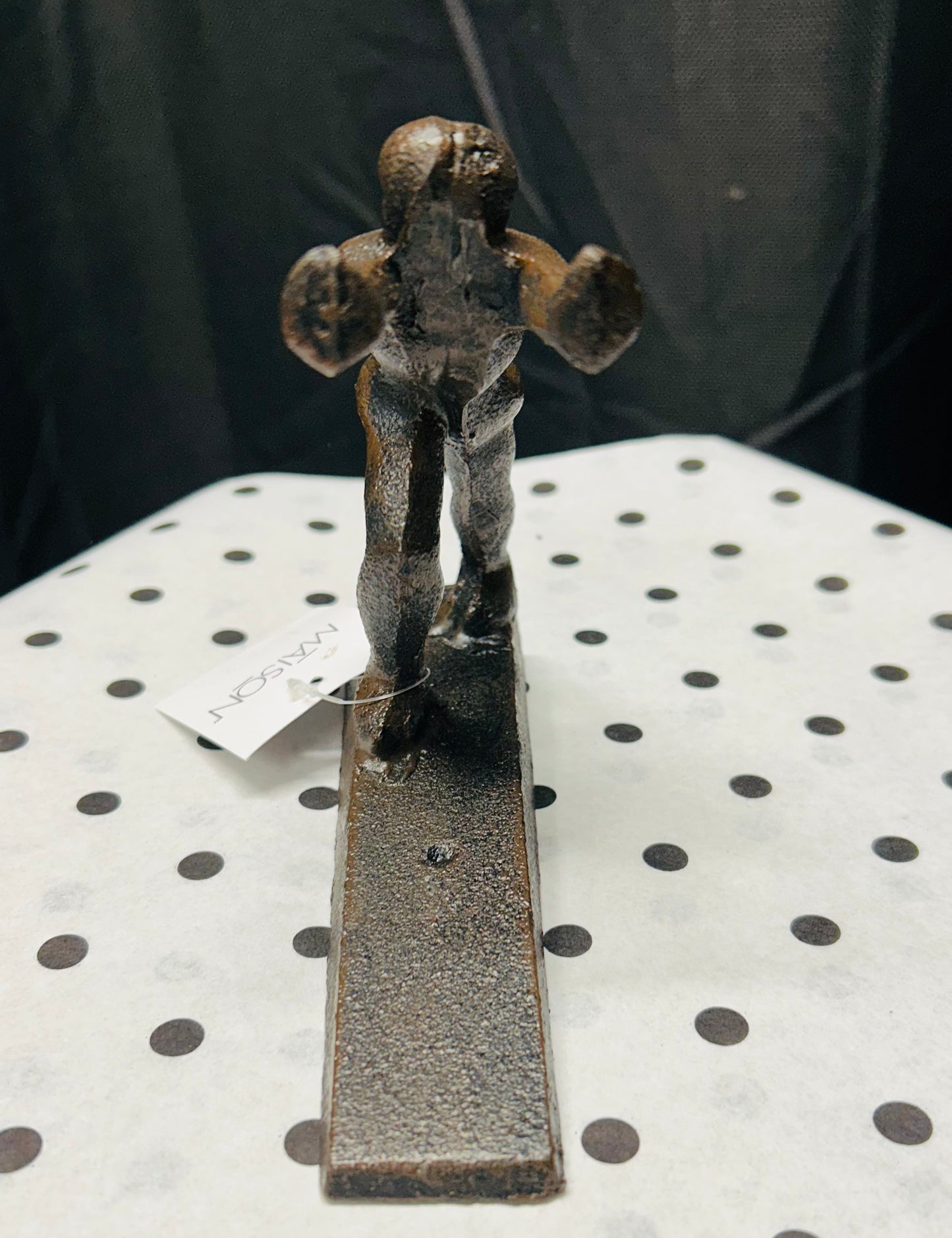 Cast Iron Man Door Stopper
