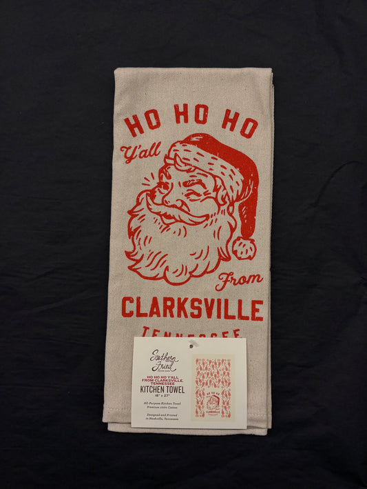 Ho Ho Ho Clarksville Towel