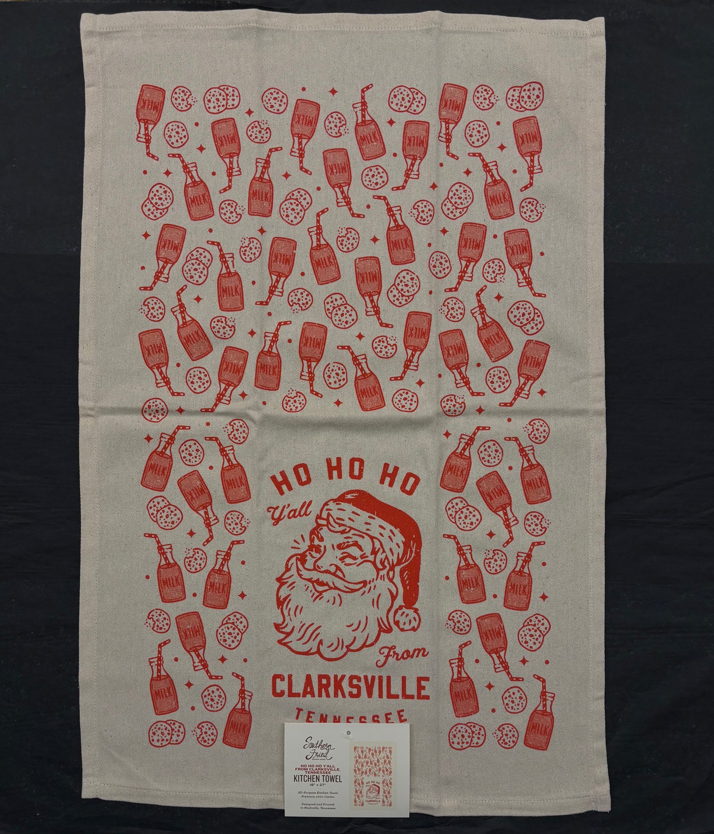 Ho Ho Ho Clarksville Towel