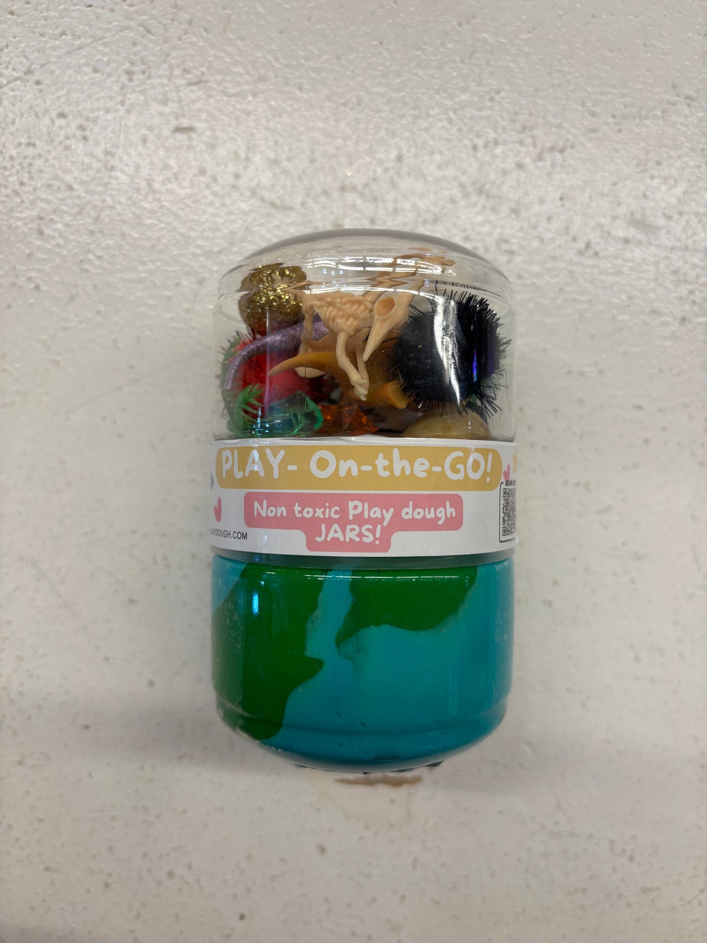 Dinosaur Play Dough-Jar!