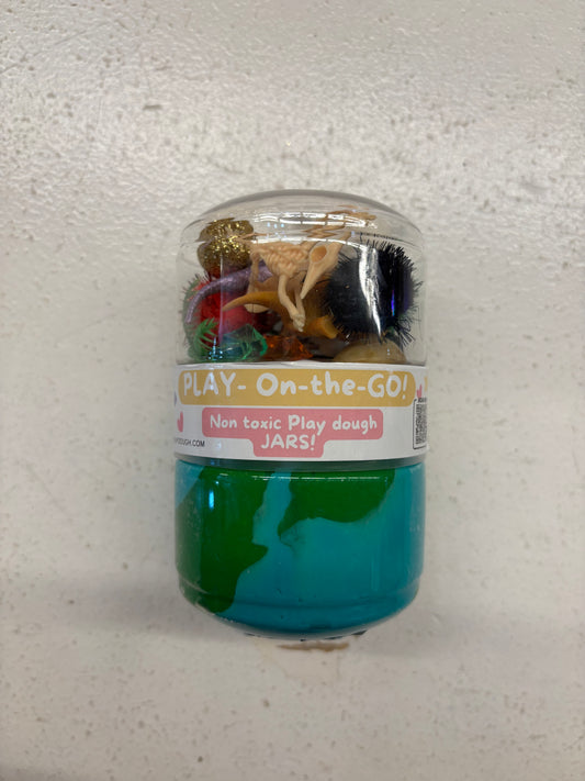 Dinosaur Play Dough-Jar!