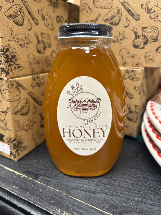 Honey Jar by WAHRAk Raw & Unfiltered 12oz