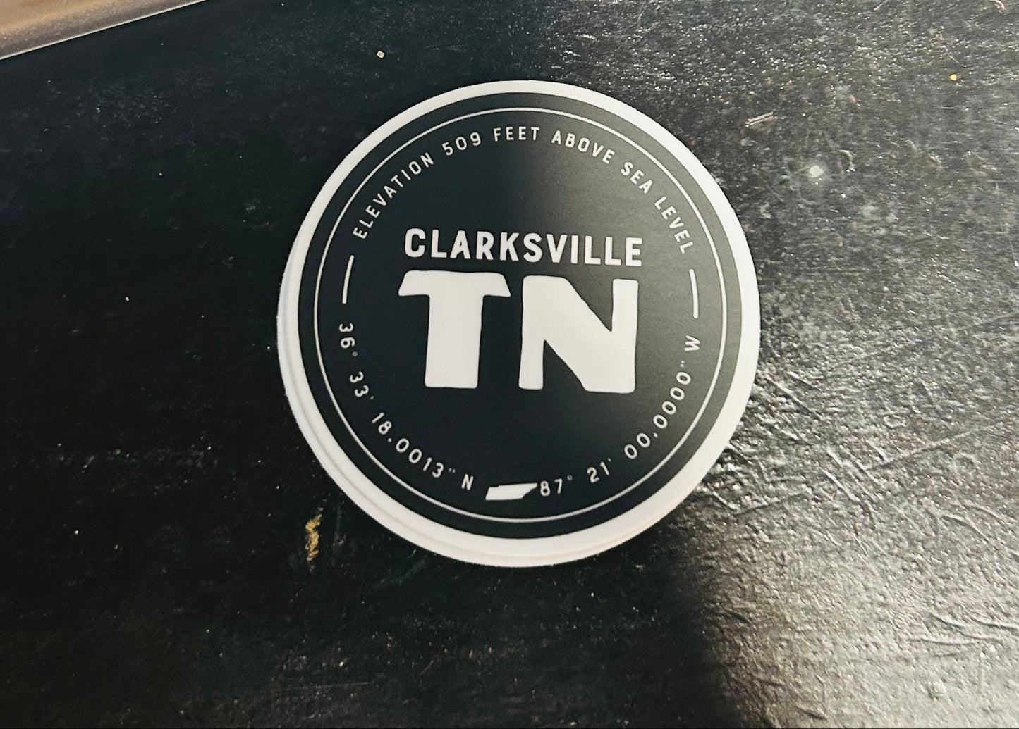 Clarksville TN sticker