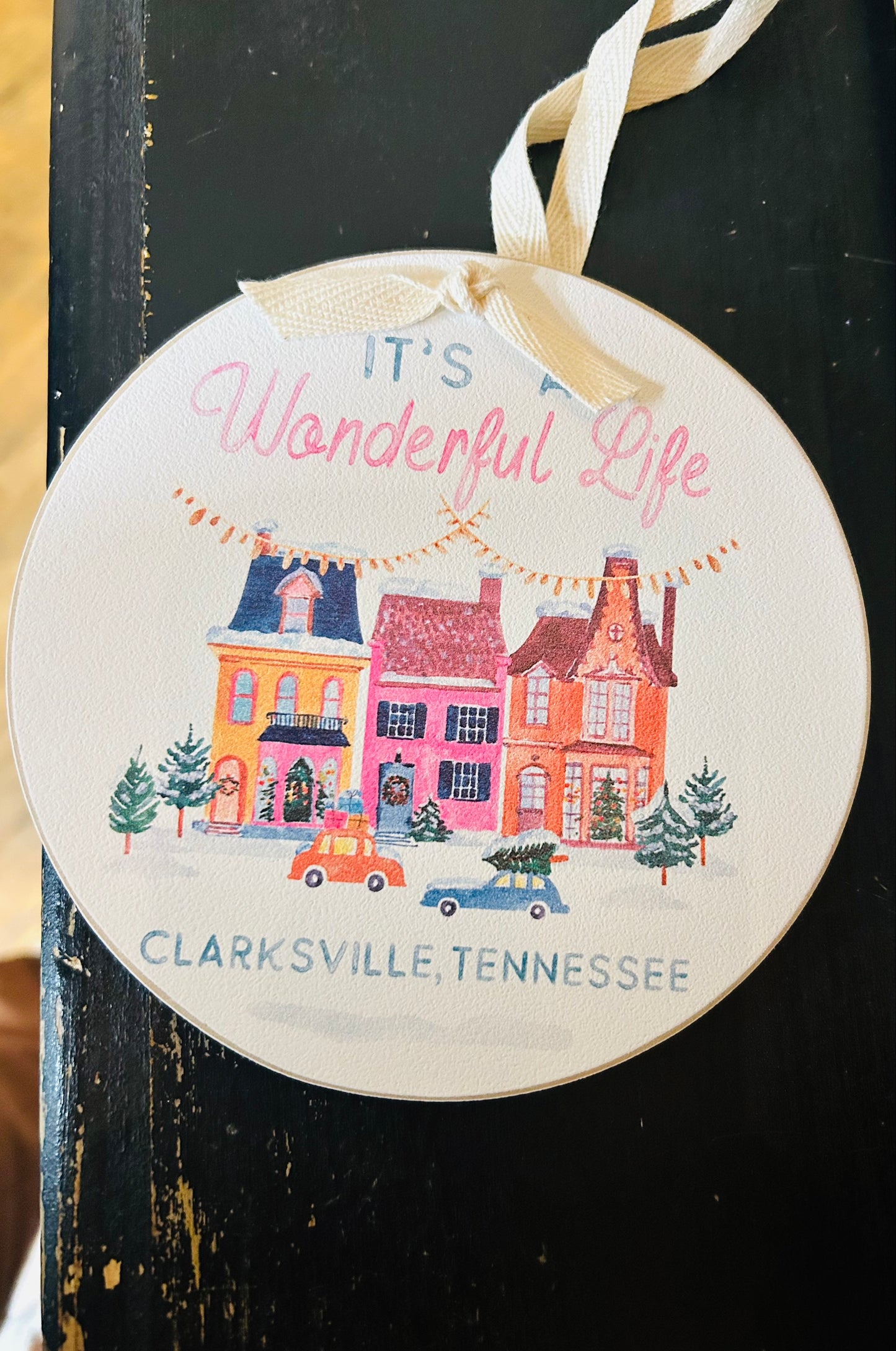 It's A Wonderful Life Christmas Ornament 6"