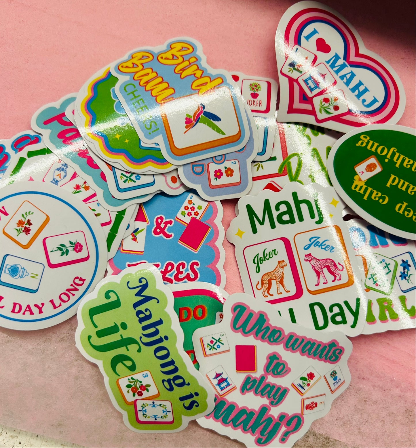 Mahjong Stickers - small