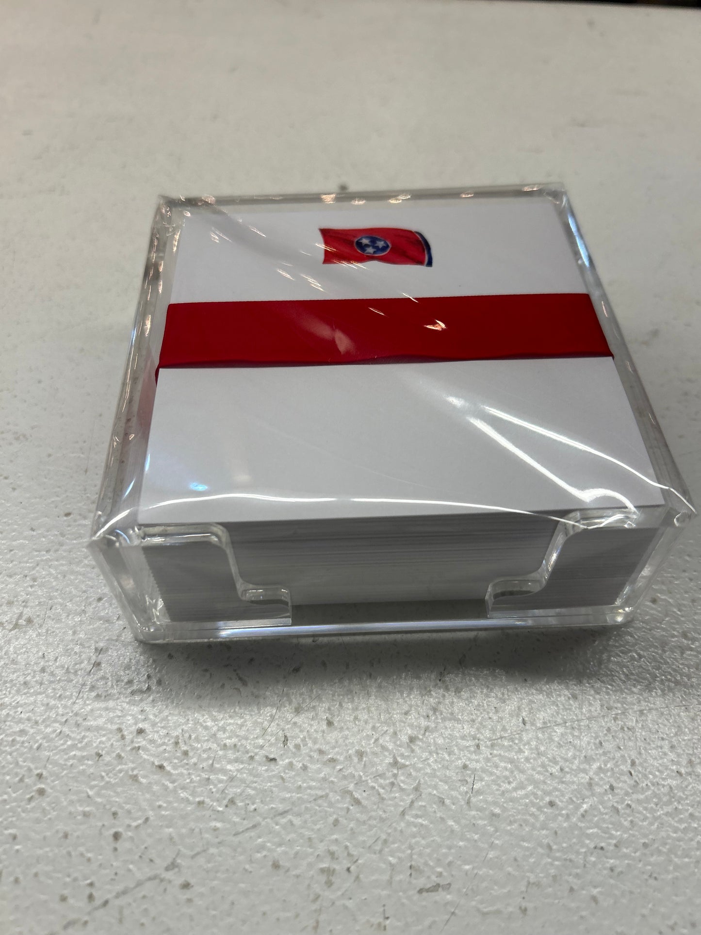 Square Desk Set Tennessee Flag