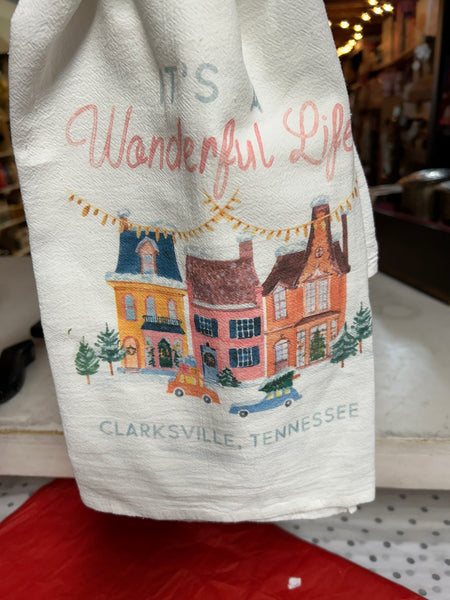 It's A Wonderful Lift Tea Towel