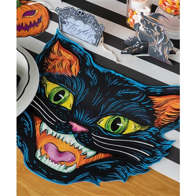 Die Cut Black Cat Placemat - 12 Sheets