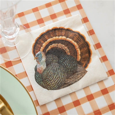 Heritage Turkey Cocktail Napkin - pack of 20