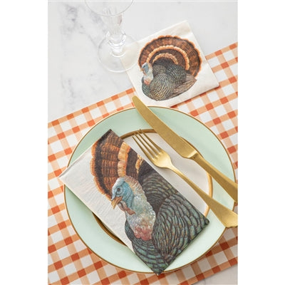 Heritage Turkey Cocktail Napkin - pack of 20