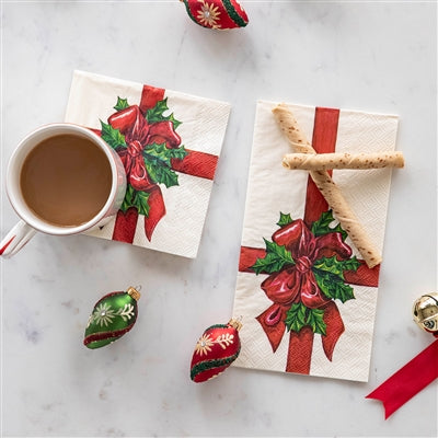 Christmas Present Guest Napkin - Pack of 16