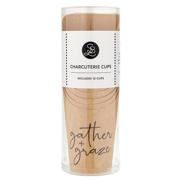 Paper Charcuterie Cups - Set of 12