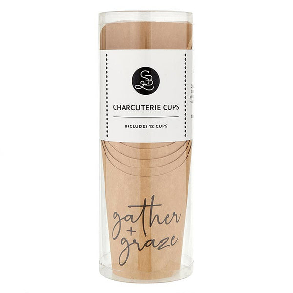 Paper Charcuterie Cups - Set of 12