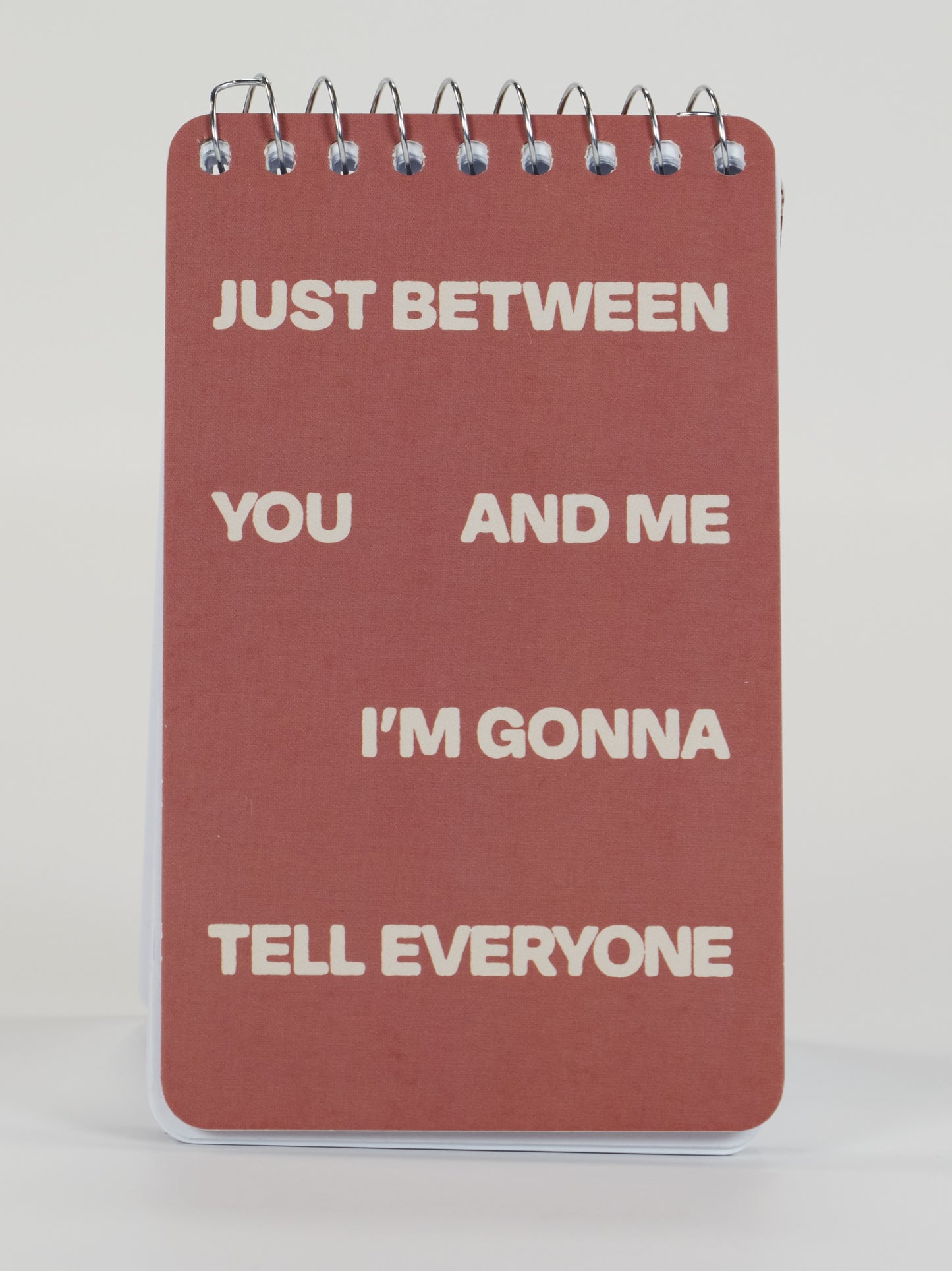 Spiral Notebook 3x5 by Blue Q