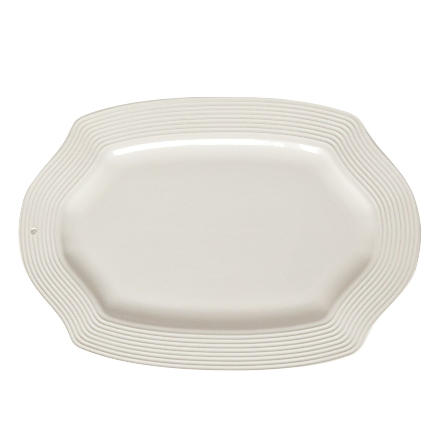 stoneware pretty platter