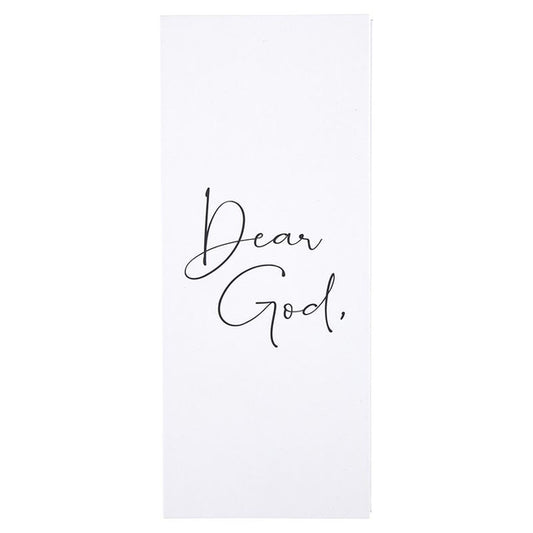 Face to Face Notepad - Dear God