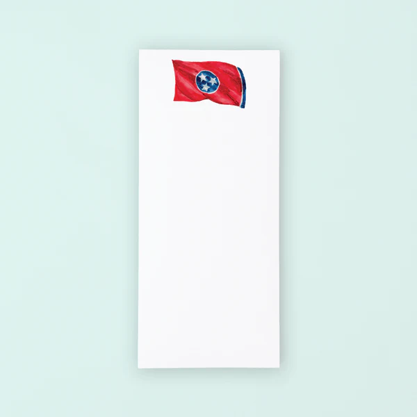 Tennessee State Flag LIsts Pad