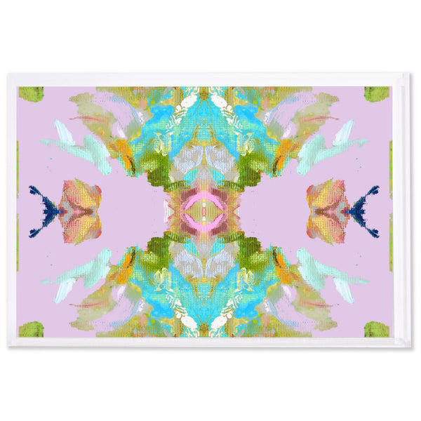 Stained Glass Lavender | Laura Park Tart Small Tray