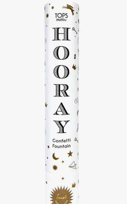 HOORAY Confetti Fountain