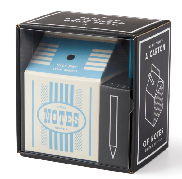 Grade A Notes Milk Carton Note Set