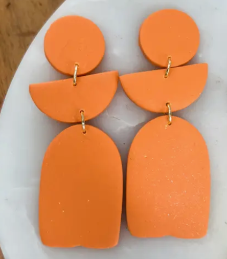 Tennessee Orange Earrings