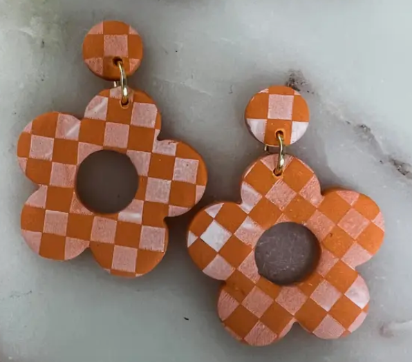 Tennessee Orange Earrings