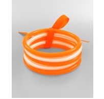 Orange/ White Bangle Bracelets