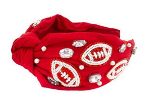 Gameday/ Football Beaded Headbands