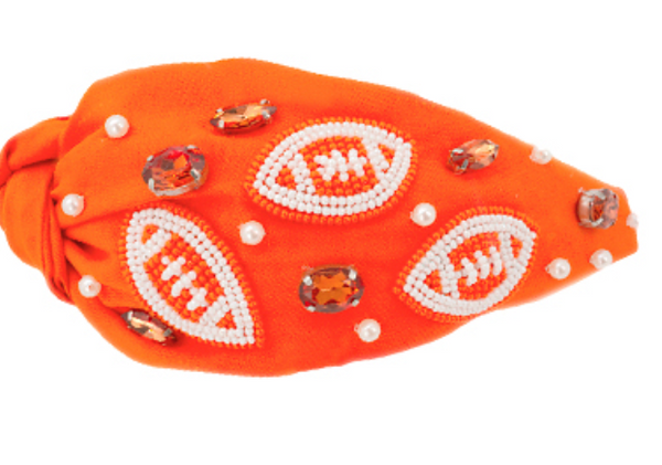 Gameday/ Football Beaded Headbands