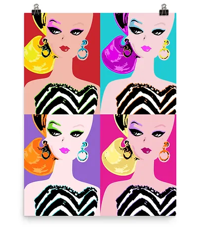 Barbie Art Prints